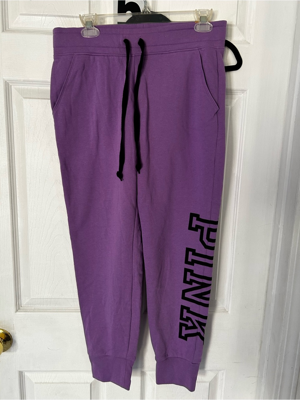 Victoria's Secret PINK Lavender Graphic Sweatpants